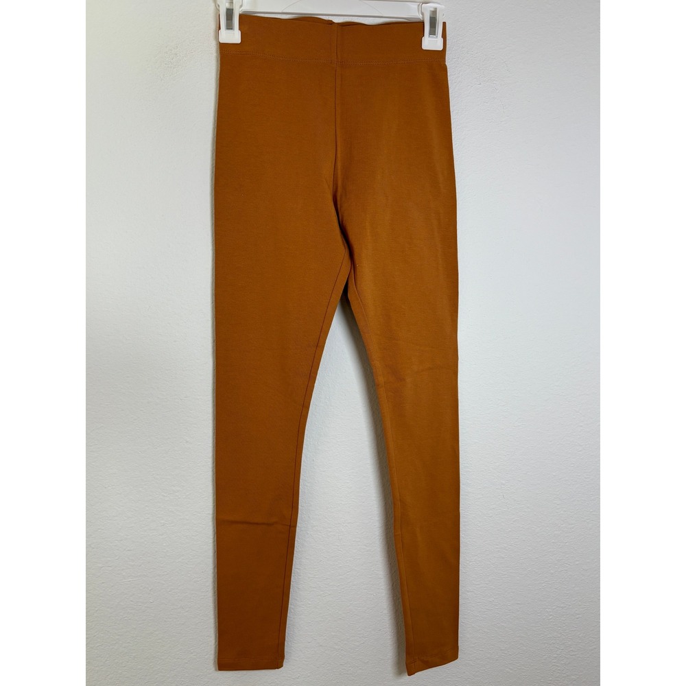 Forever 21 with Purpose Rust Orange High Waisted Knit Leggings Small NWT